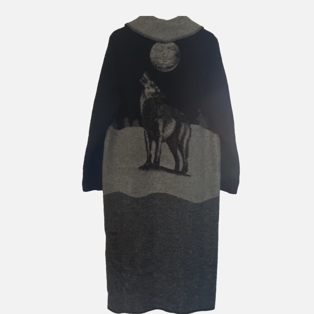 Vintage‼️Wooded River Wolf long Duster Made in 🇺🇸